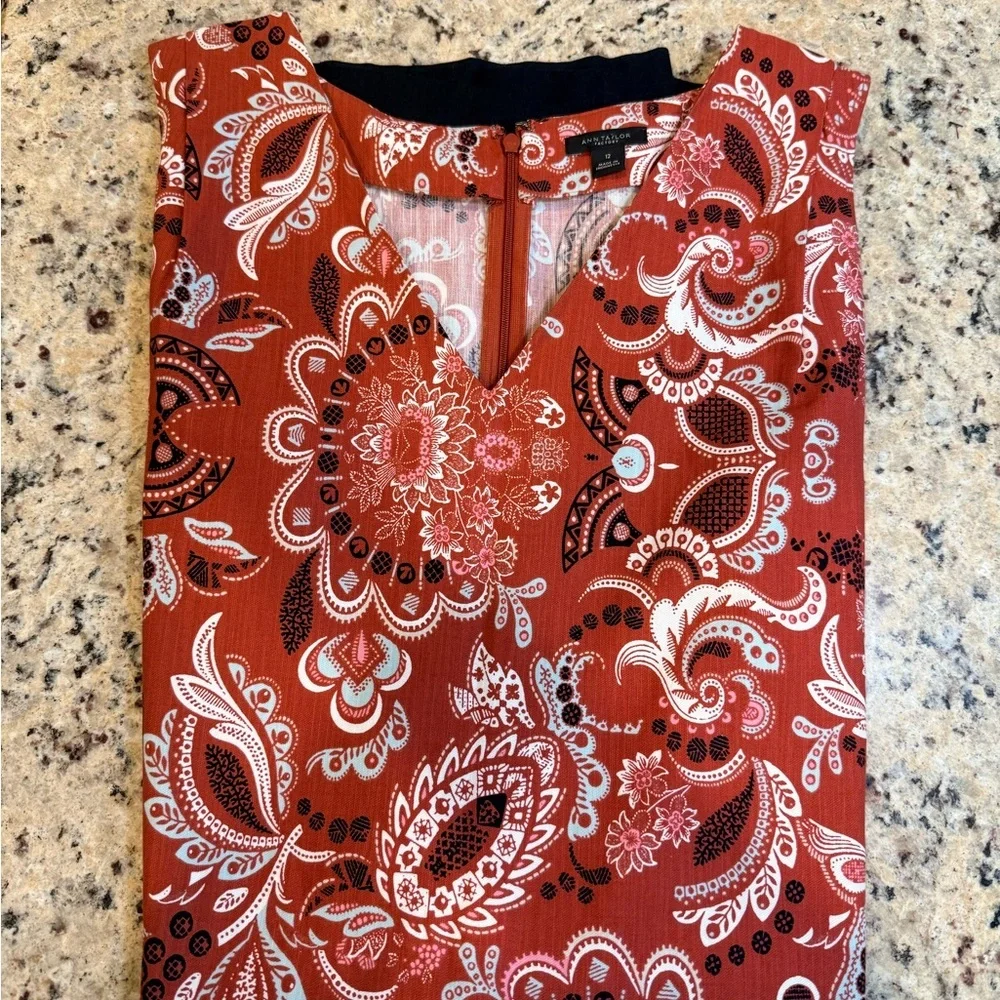 Ann Taylor Paisley Dress - Picture 4 of 5